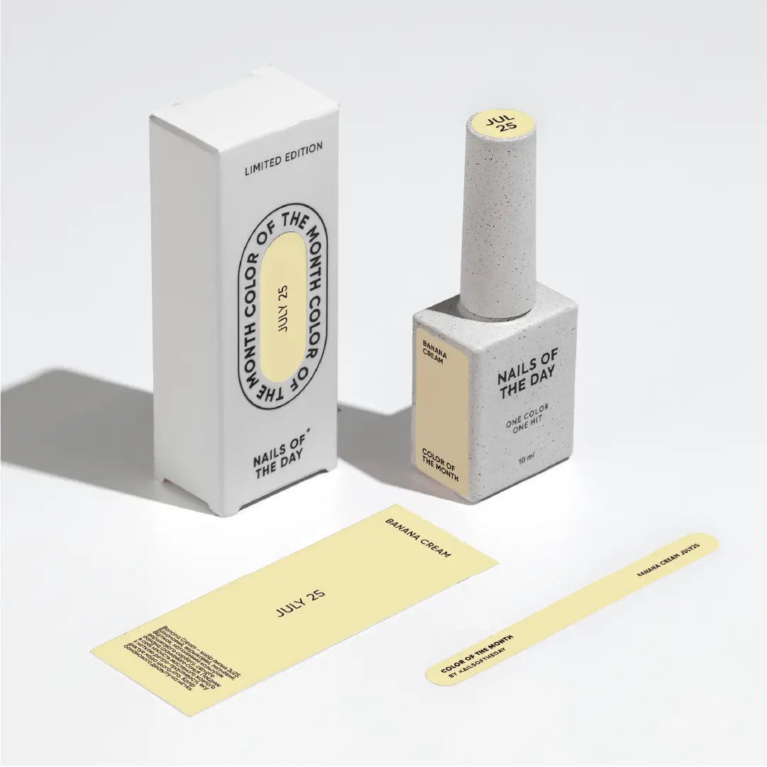 NAILSOFTHEDAY Gel Polish - banana cream, 10 ml