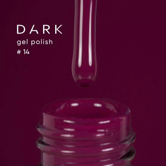 DARK Color gel polish #14, 10ml