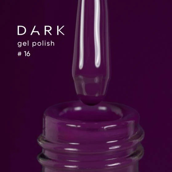 DARK Color gel polish #16, 10ml