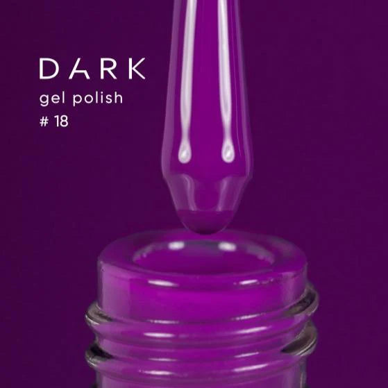 DARK Color gel polish #18, 10ml