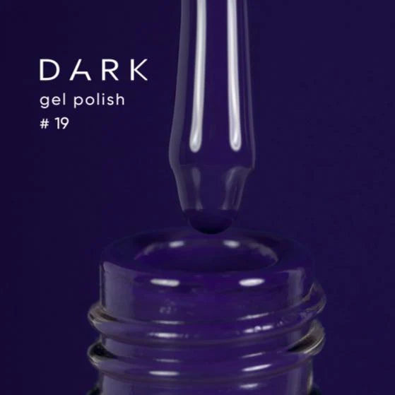 DARK Color gel polish #19, 10ml