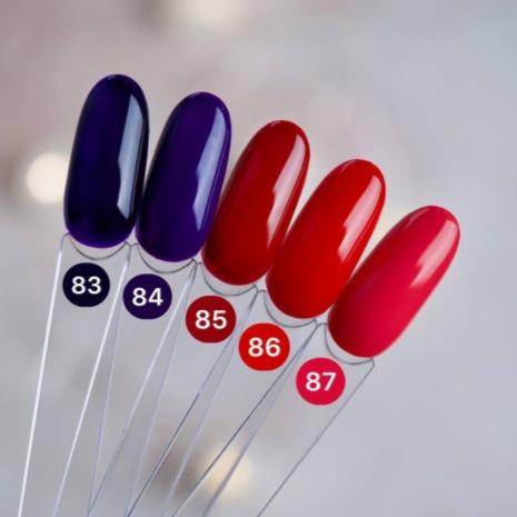 DARK Color gel polish #84, 10ml