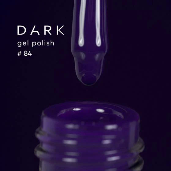 DARK Color gel polish #84, 10ml
