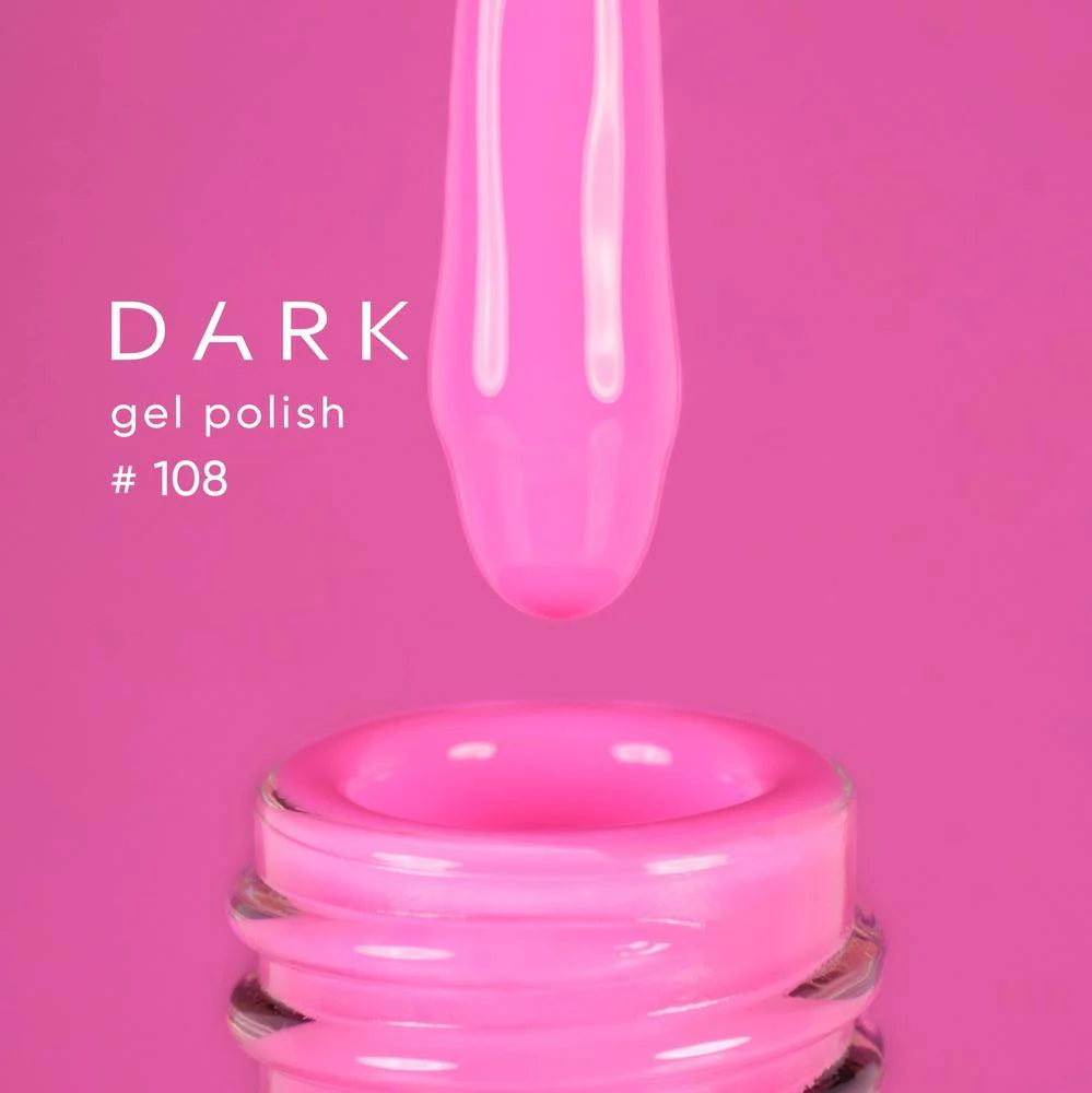 DARK Color gel polish #108, 10ml