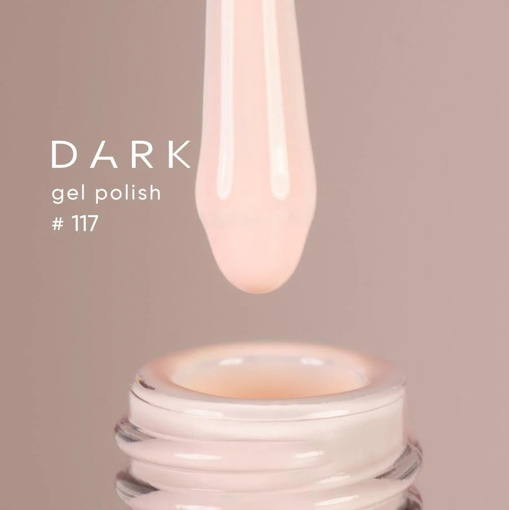 DARK Color gel polish #117, 10ml