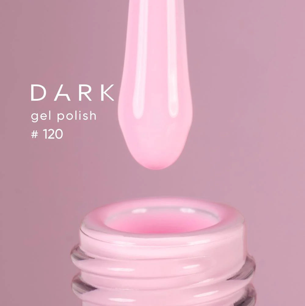 DARK Color gel polish #120, 10ml
