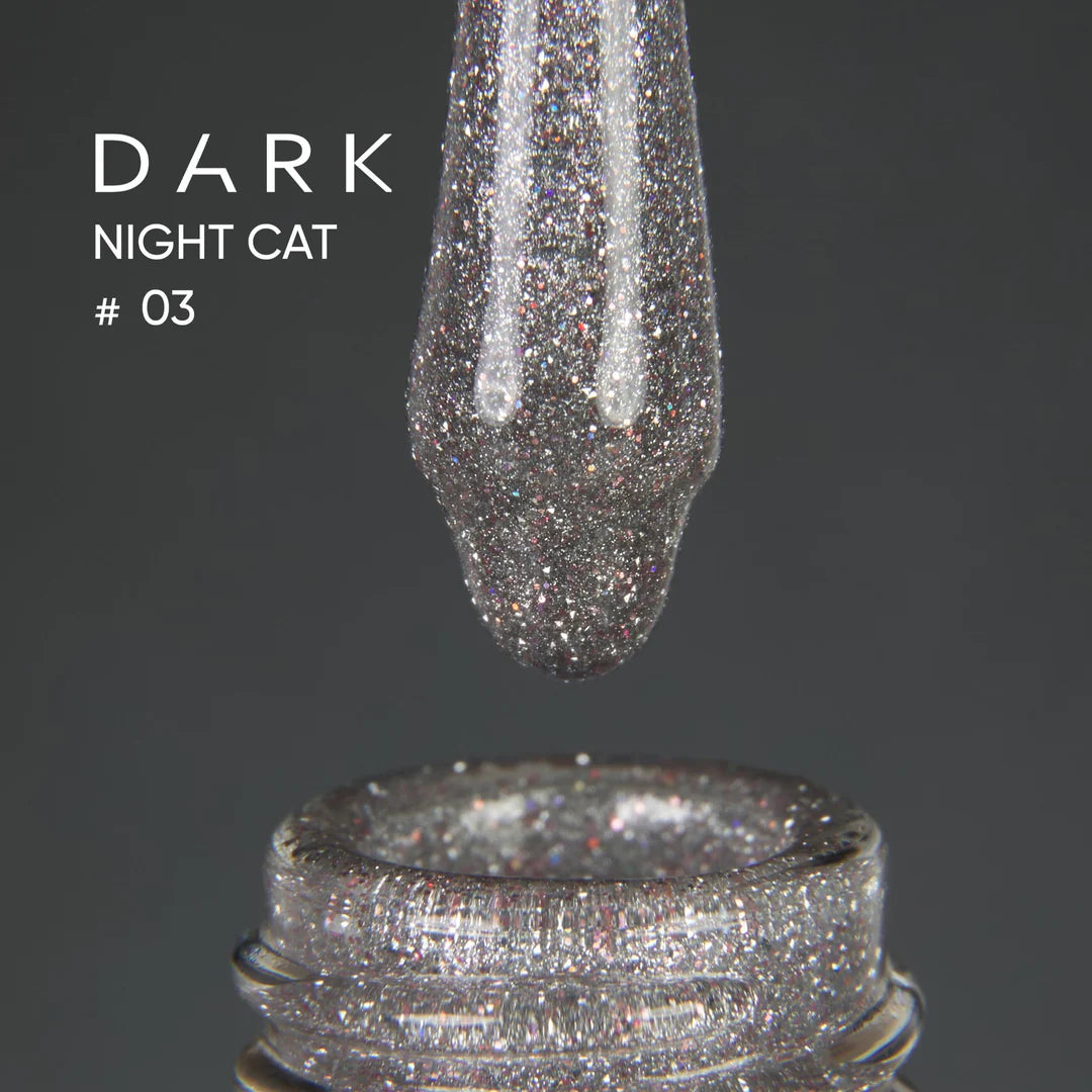 DARK night cat gel polish #03, 10ml