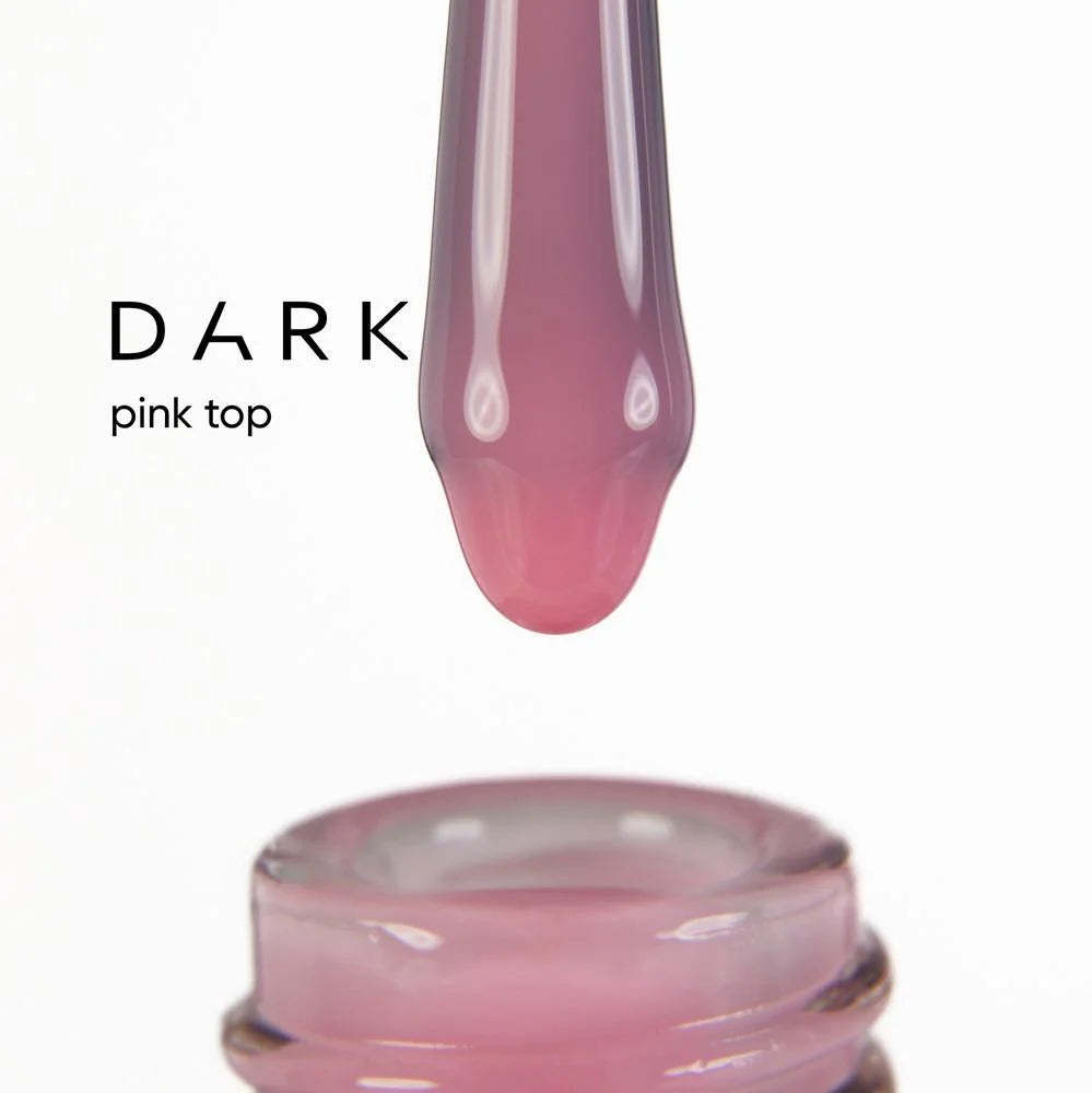 DARK Pink Top Coat, 10ml
