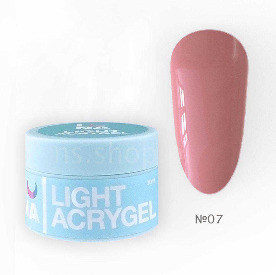 LUNAmoon Liquid Light Acrygel №07, 30ml