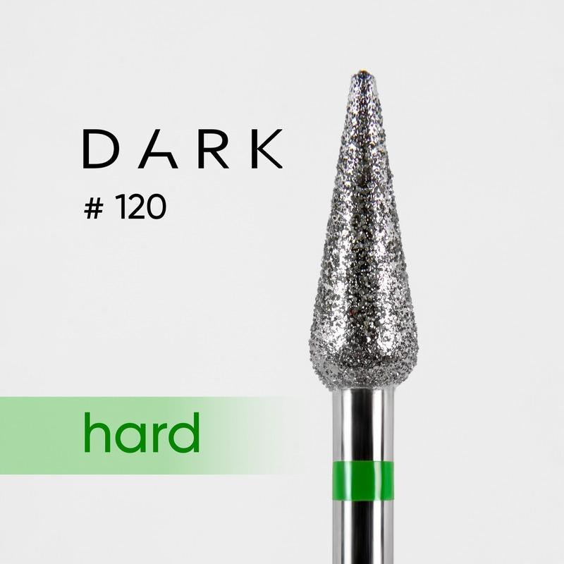 DARK Diamond Nail Bit #120 Candle 4.2 Coarse (Green)