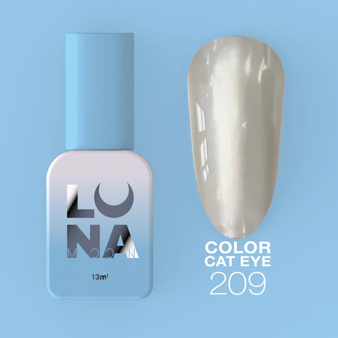LUNAmoon Colour Gel Polish Cat Eye №209, 13ml