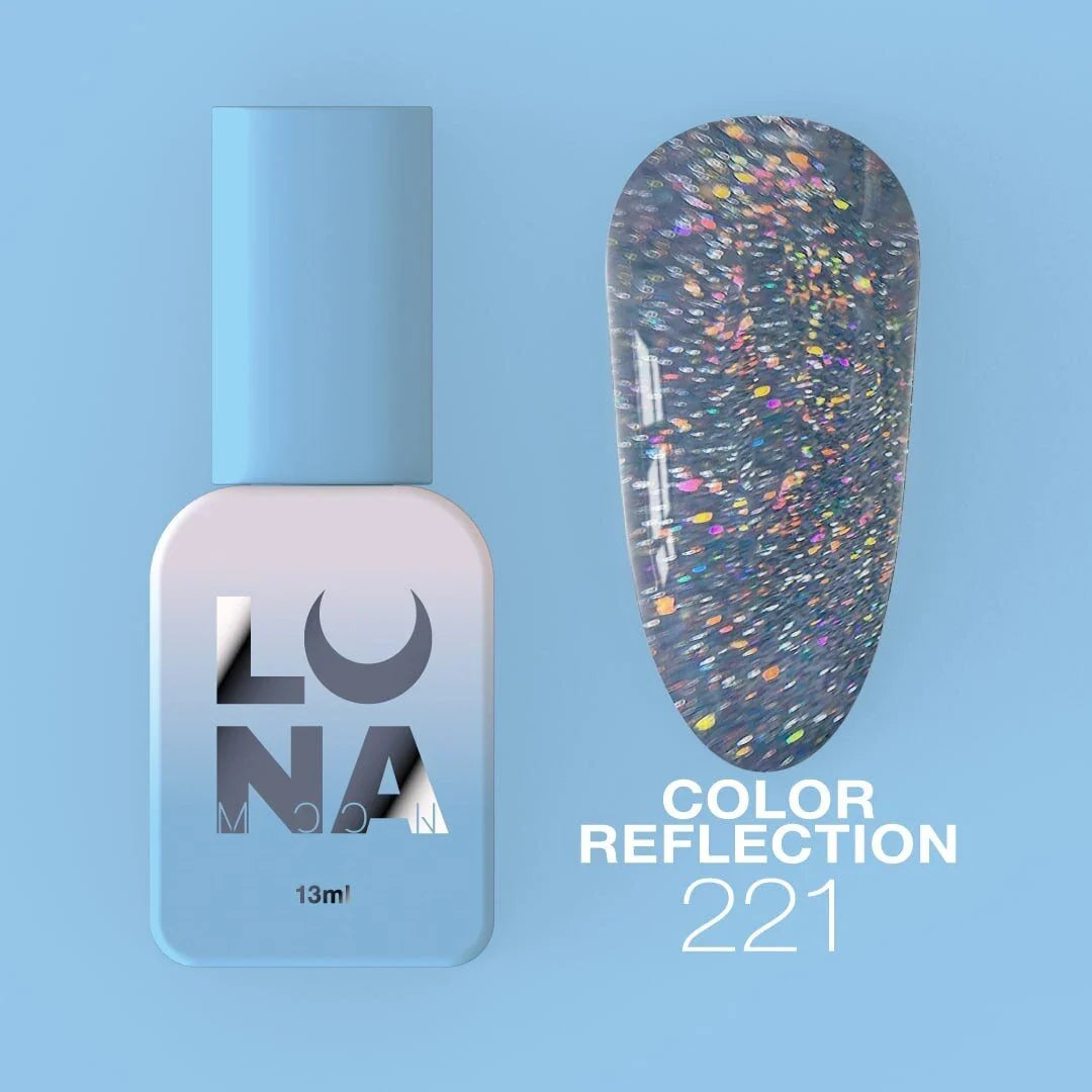 LUNAmoon Colour Gel Polish Reflection №221, 13ml