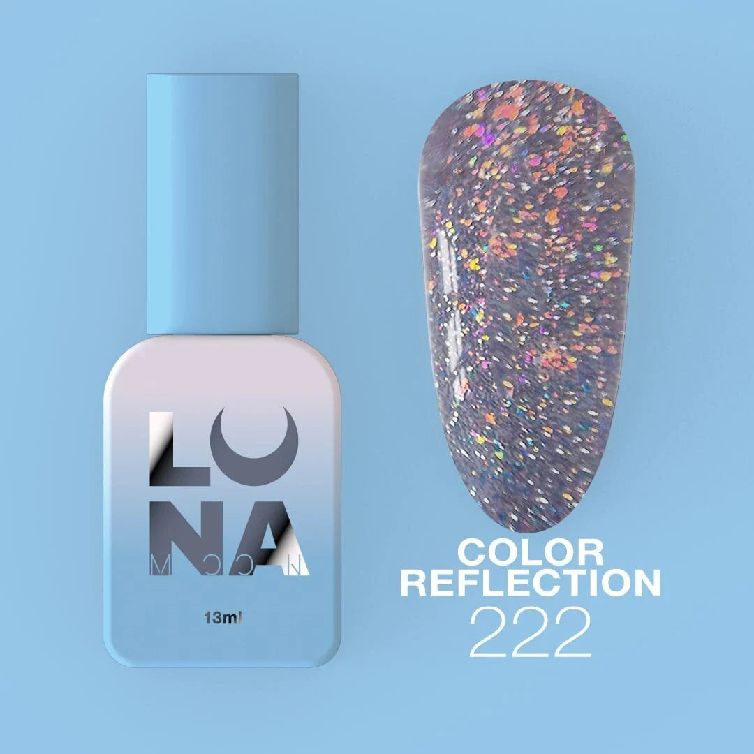 LUNAmoon Colour Gel Polish Reflection №222, 13ml