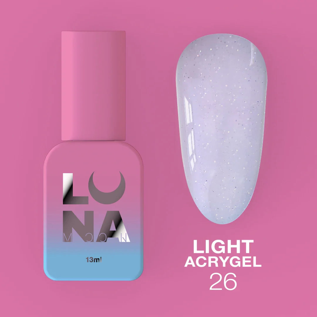 LUNAmoon Liquid Light Acrygel №26, 13ml