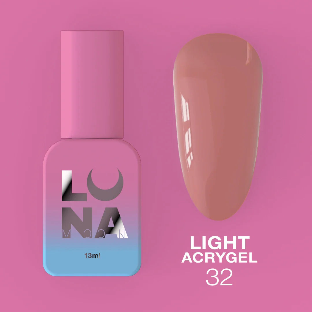 LUNAmoon Liquid Light Acrygel №32, 13ml