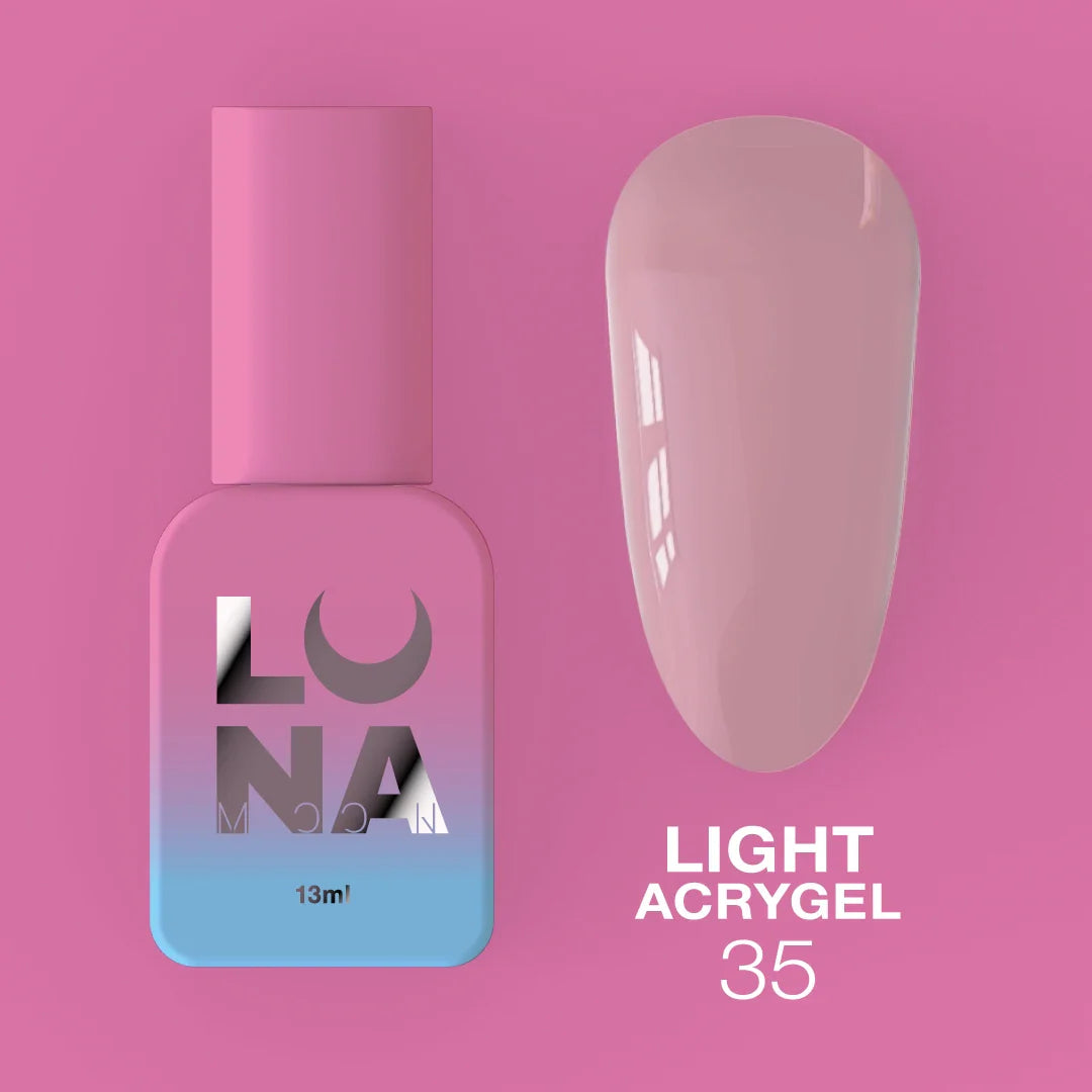 LUNAmoon Liquid Light Acrygel №35, 13ml
