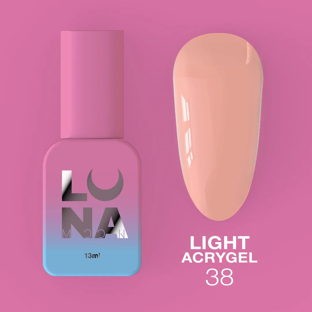 LUNAmoon Liquid Light Acrygel №38, 13ml