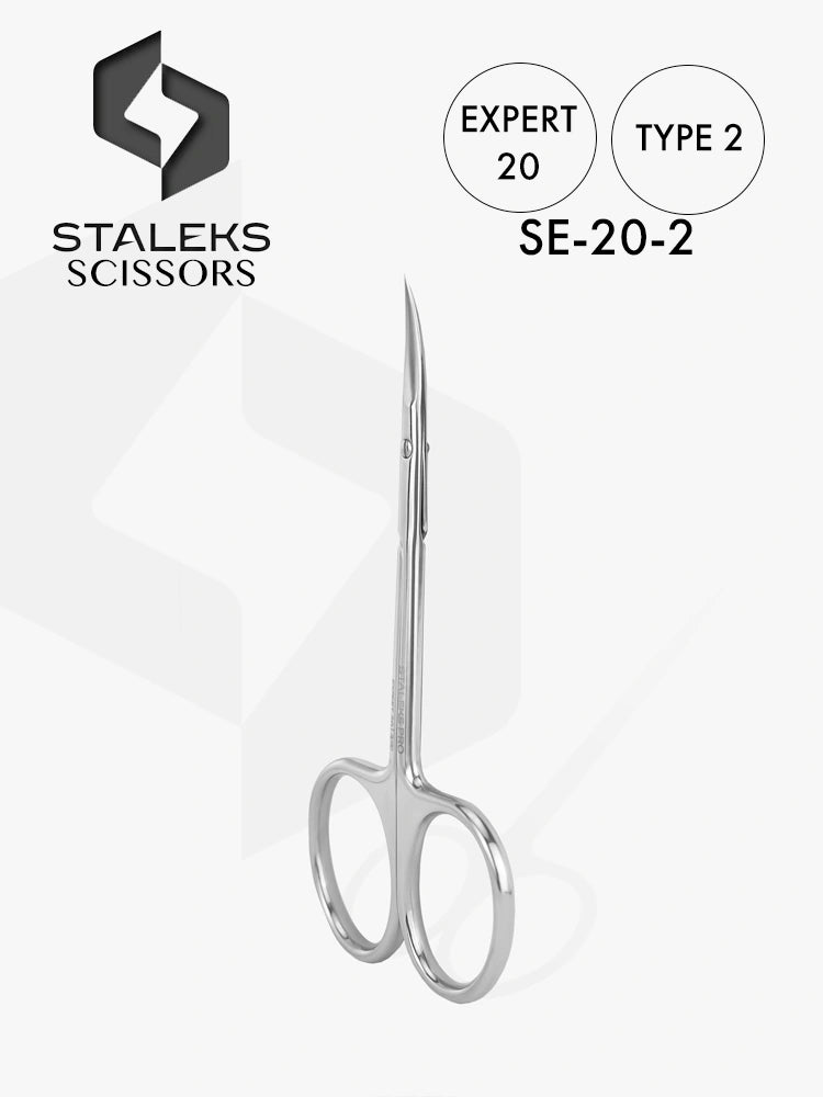 Professional cuticle scissors Staleks Expert 20 Type 2