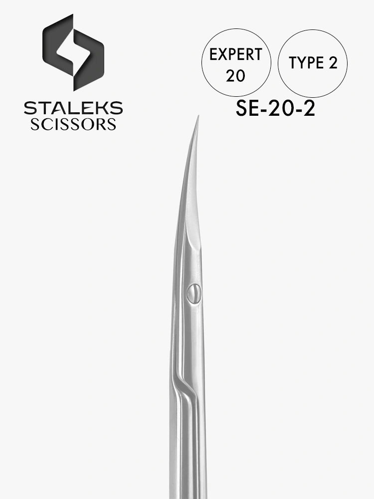 Professional cuticle scissors Staleks Expert 20 Type 2