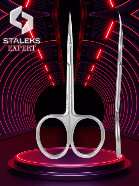Professional cuticle scissors Staleks Expert 20 Type 2