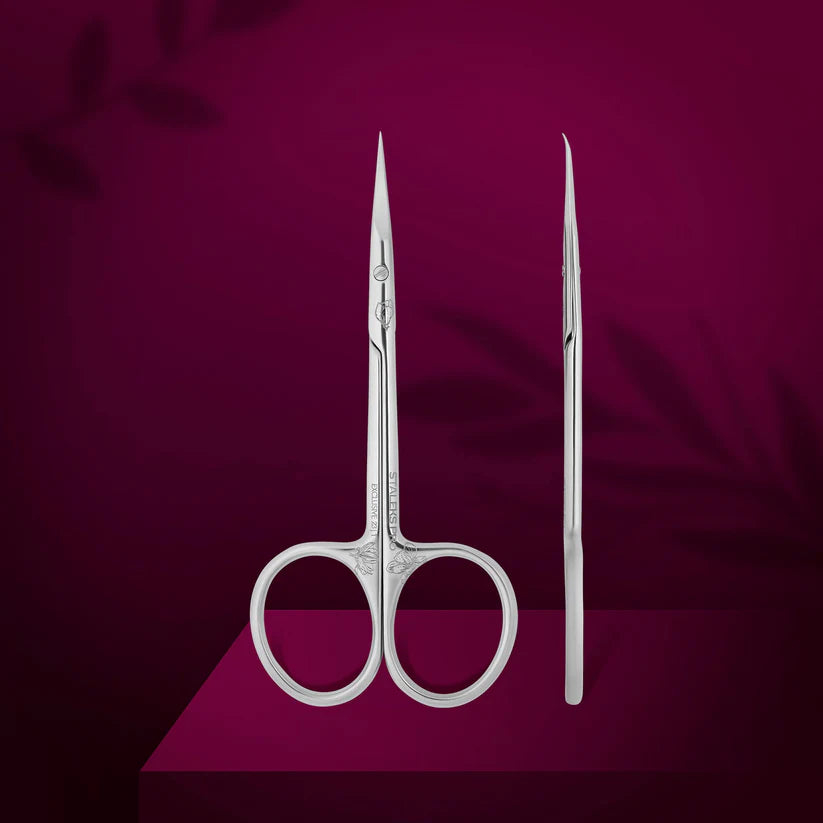 Cuticle Scissors STALEKS PRO Exclusive 23 Type 1, 21 mm
