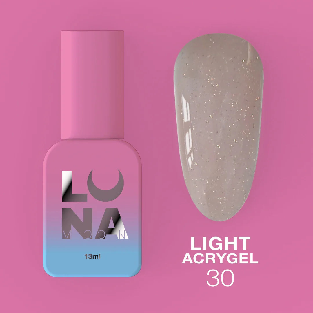 LUNAmoon Liquid Light Acrygel №30, 13ml